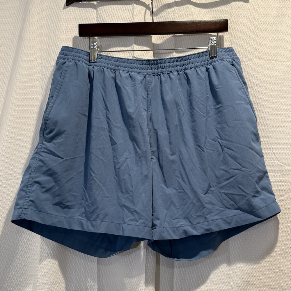Southern Tide MENS XL Blue Drawstring Performance Lined Rip Channel 6" Shorts